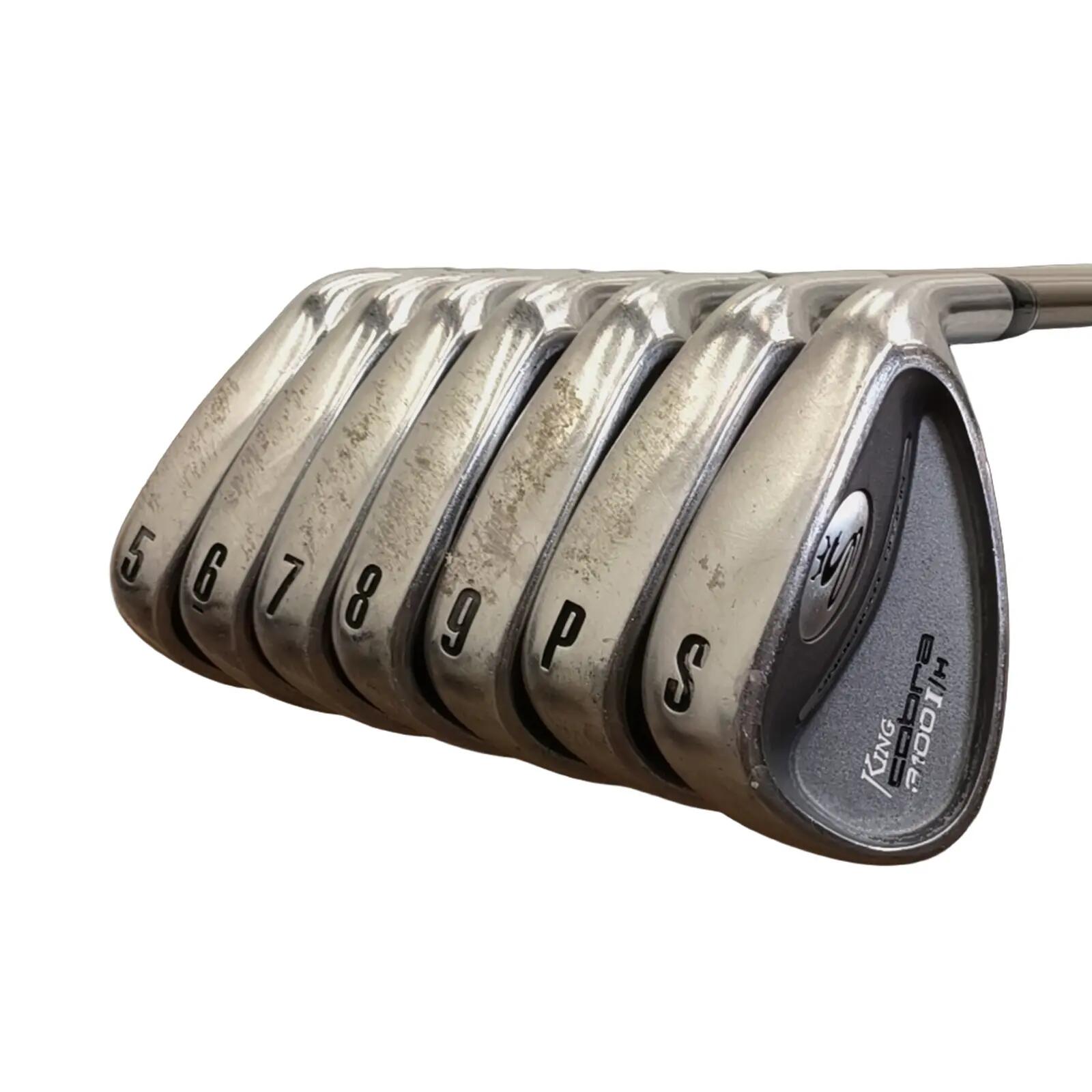 Cobra 3100 I/H Juego de hierros / 5-PW+SW / Flex A-flex / Acero 3/7