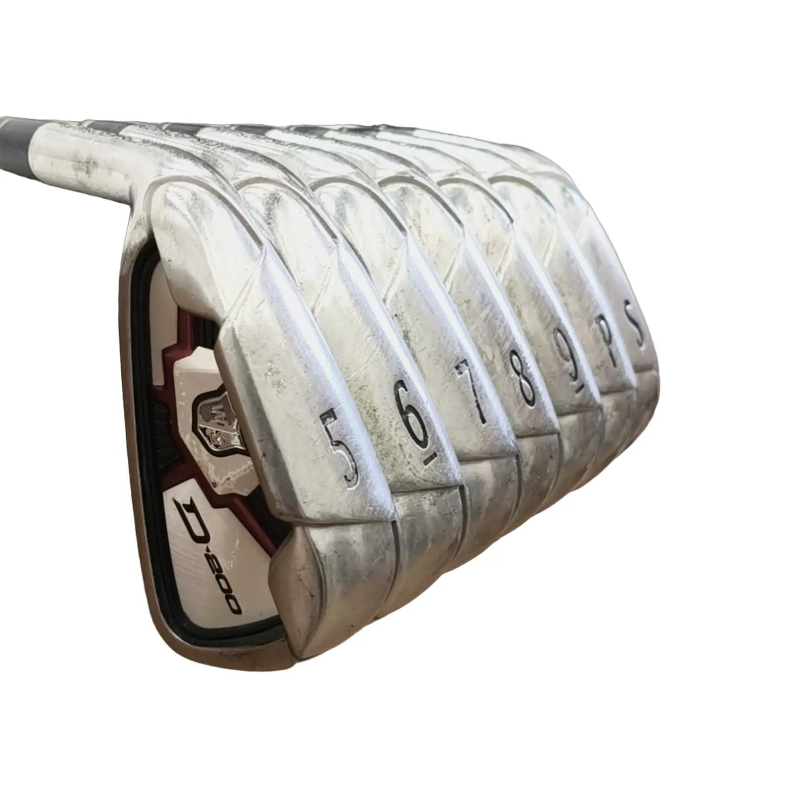 Linkshandig Wilson D200 IJzerset / 5-PW+SW / Flex Regular / Grafiet 3/7