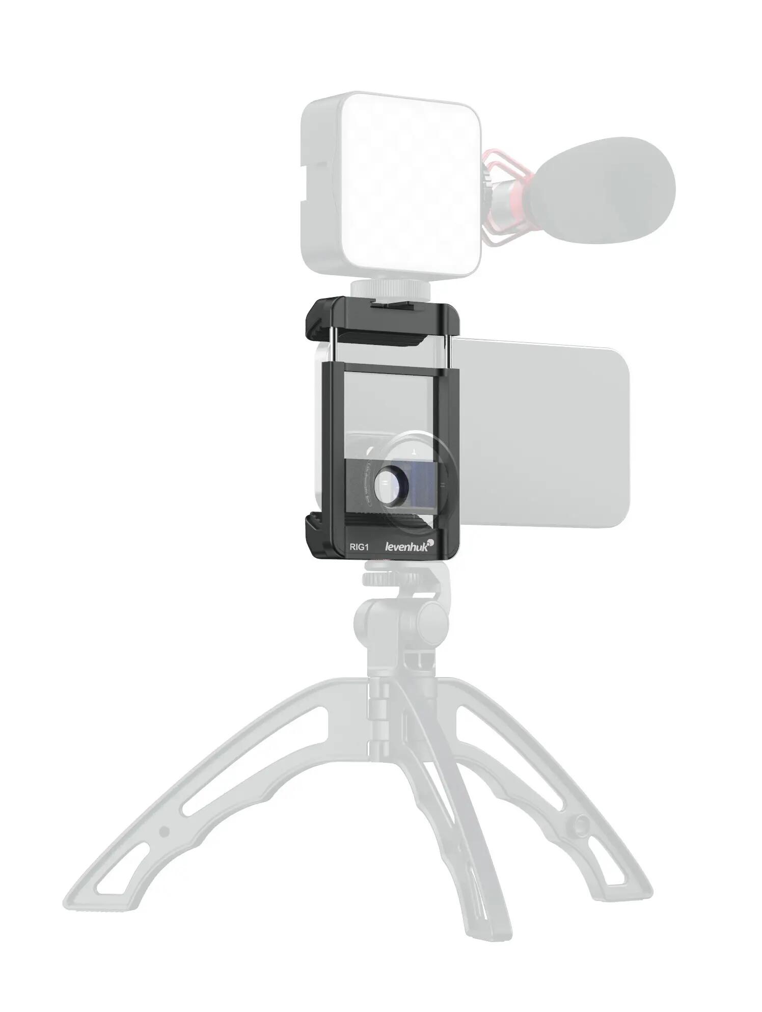 Gabbia per smartphone mini Levenhuk Kelvin RIG1 3/15