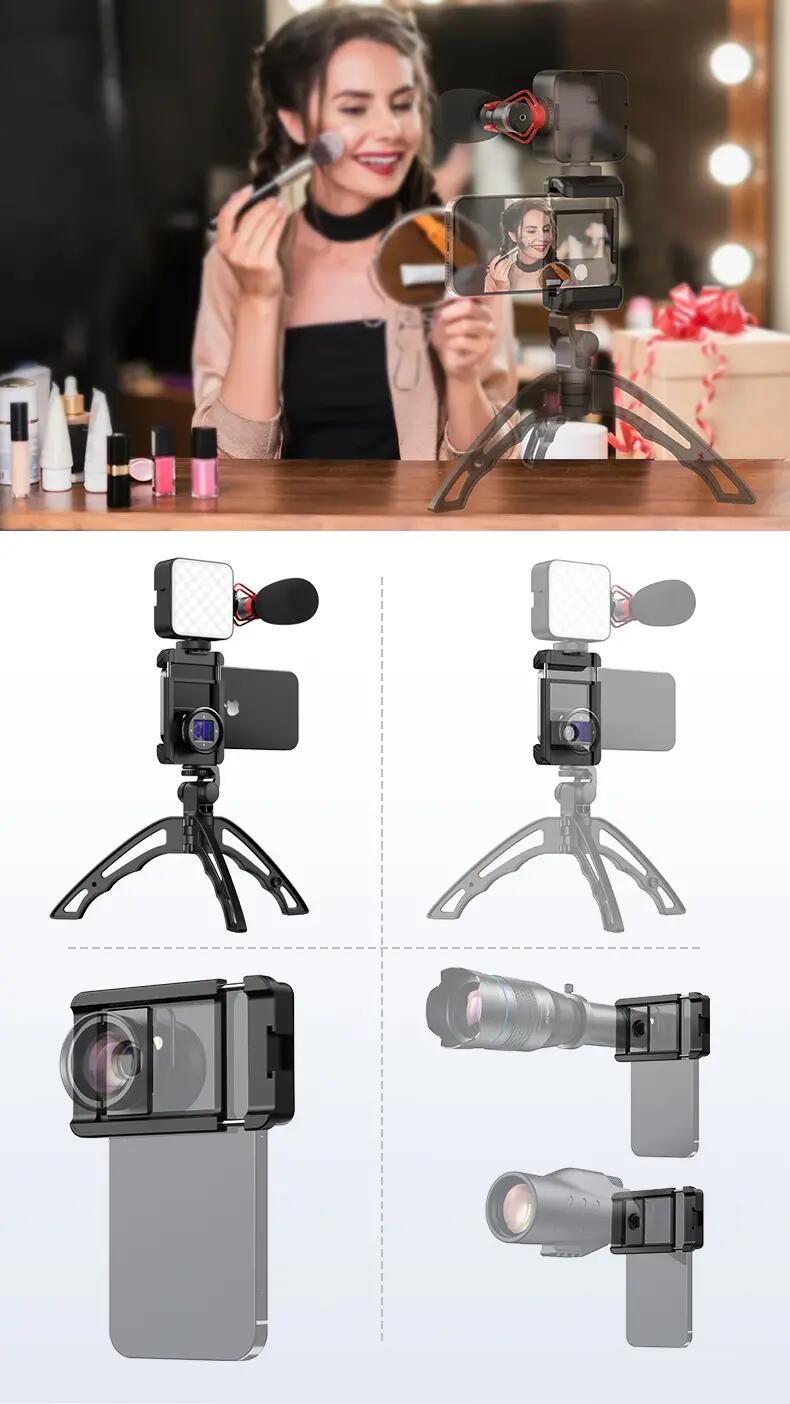 Gabbia per smartphone mini Levenhuk Kelvin RIG1 2/15