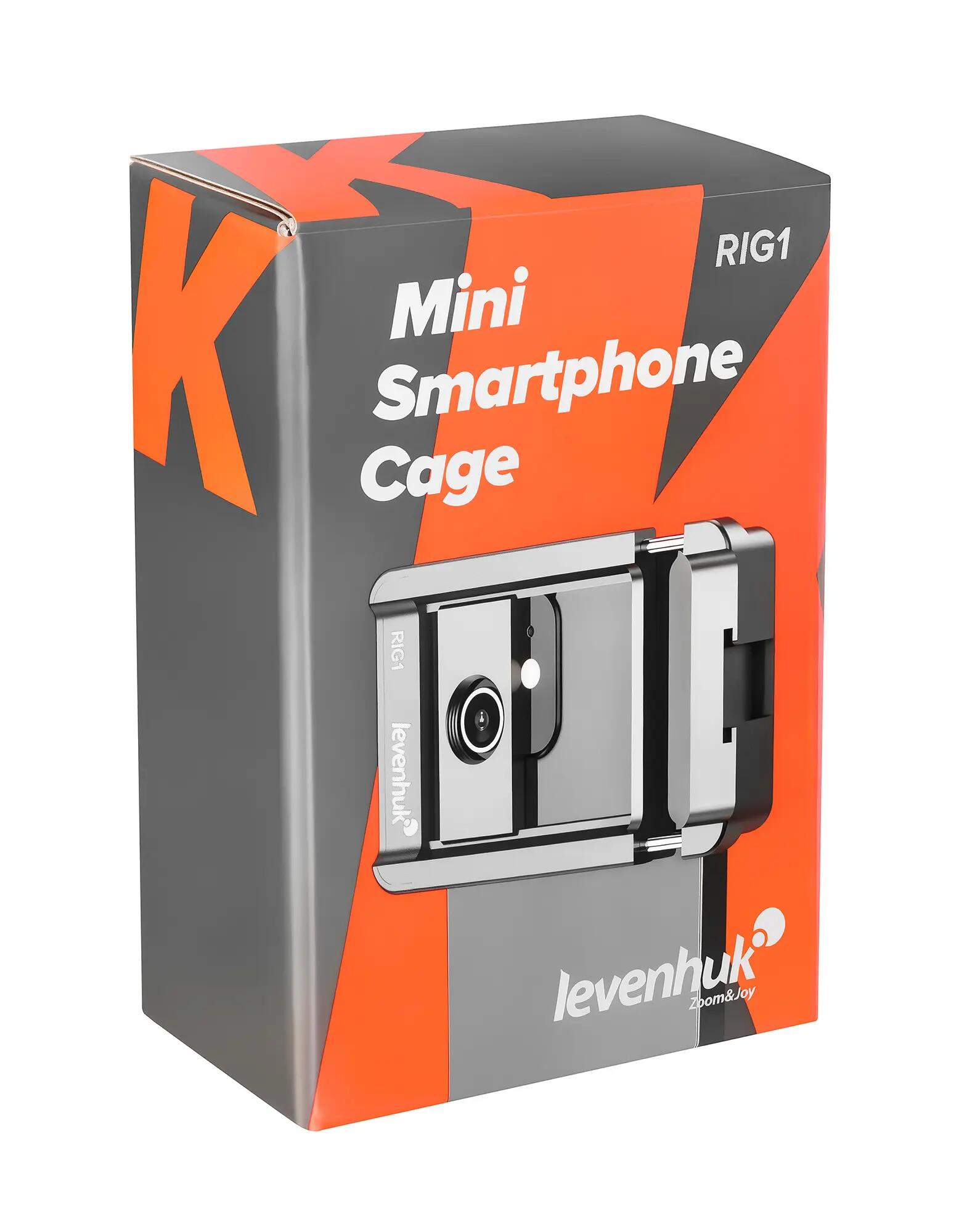 Gabbia per smartphone mini Levenhuk Kelvin RIG1 15/15