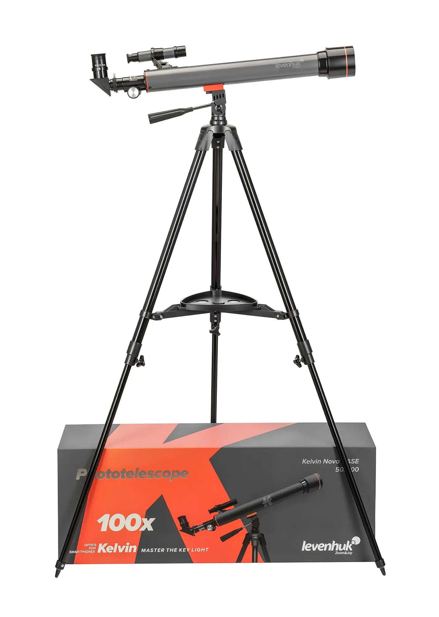 Fototelescoop Levenhuk Kelvin Nova BASE 50/600 2/15
