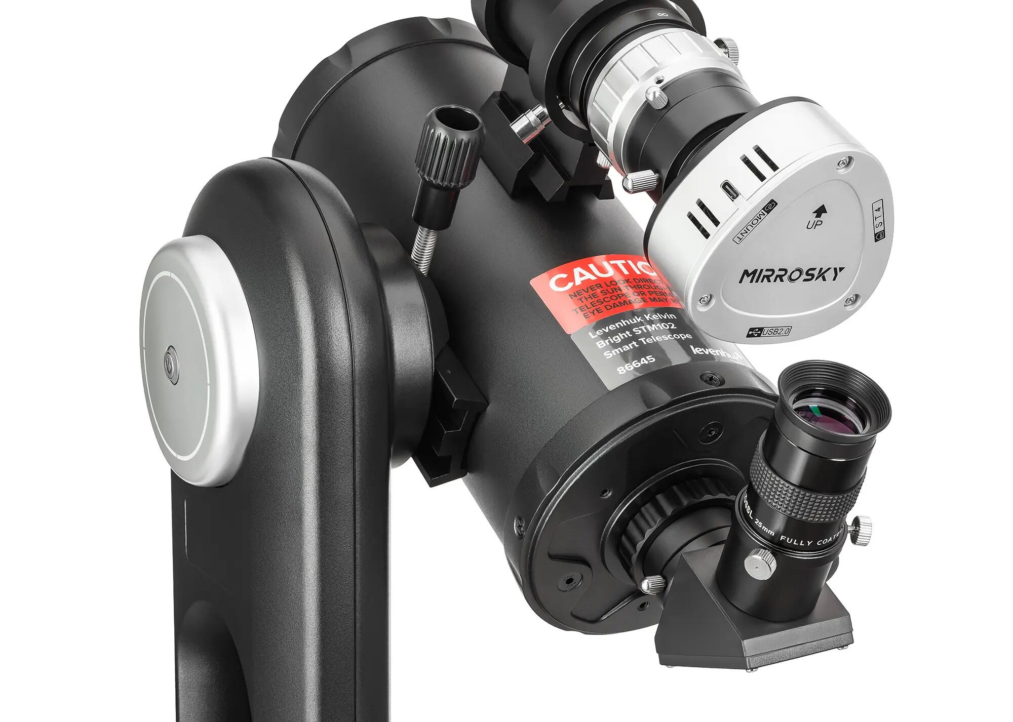 Telescopio smart Levenhuk Kelvin Bright STM102 6/15