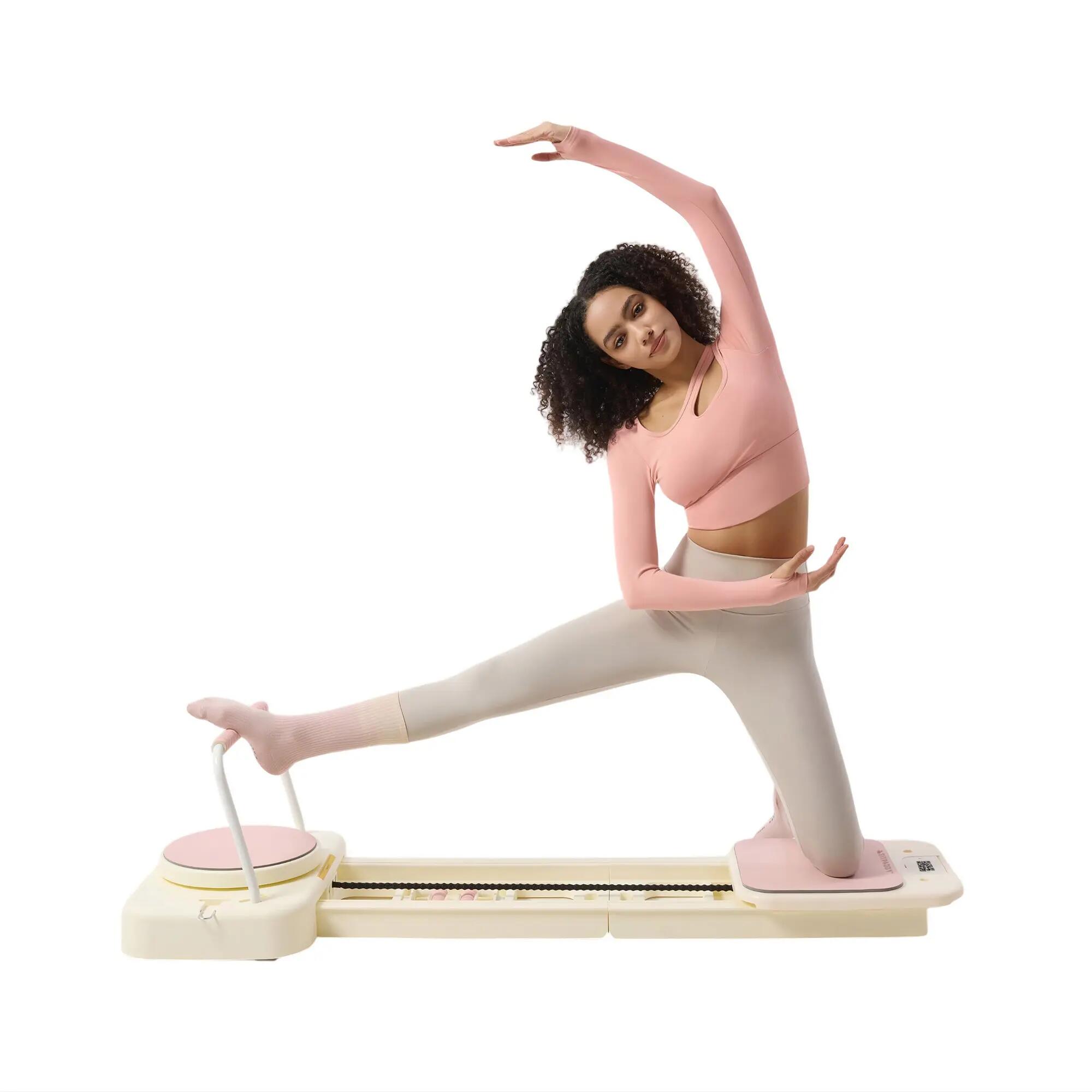 FitBoard Pilates Reformer Pieghevole: Allenamento Completo Salvaspazio per Casa 4/5