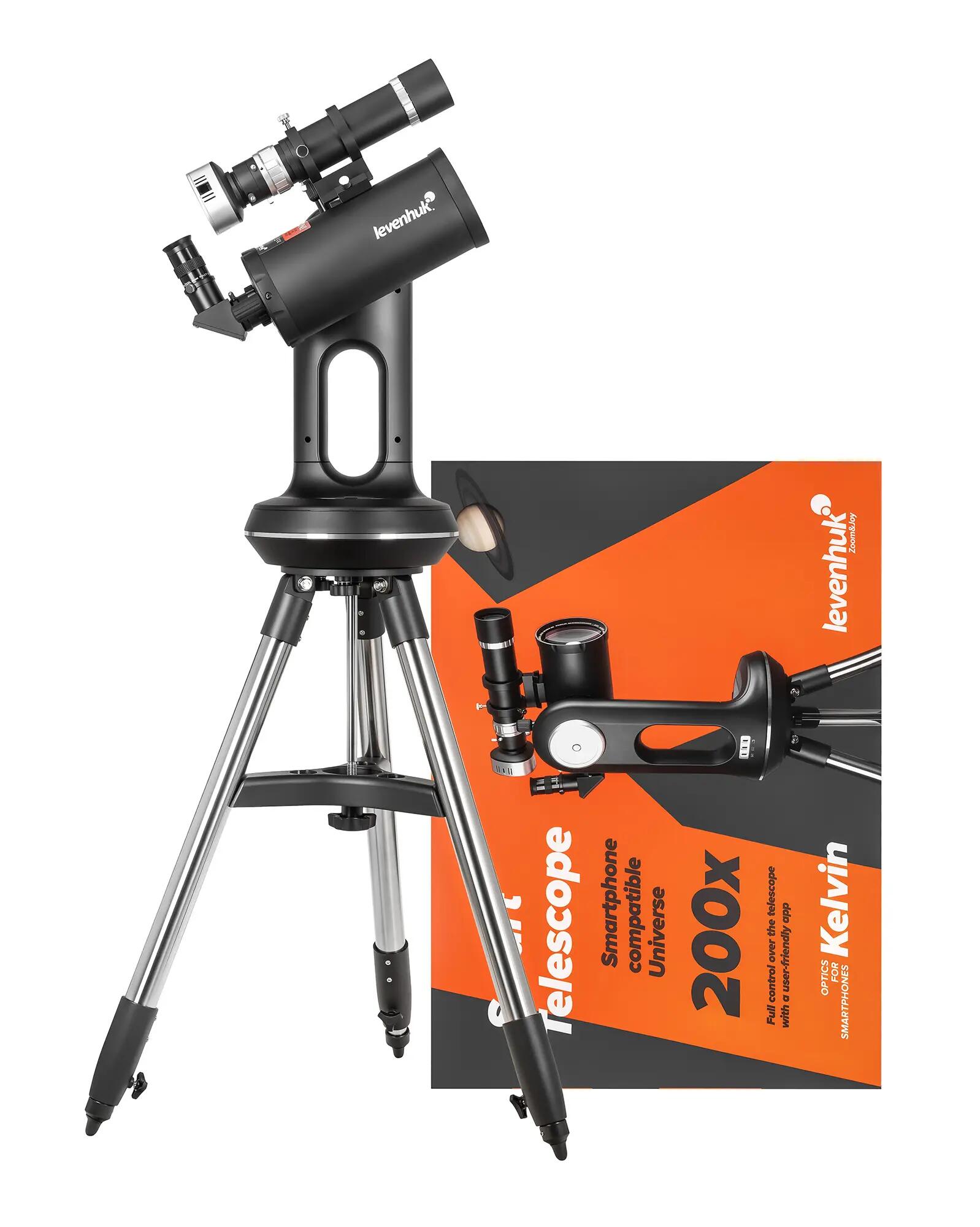 Telescopio smart Levenhuk Kelvin Bright STM102 2/15