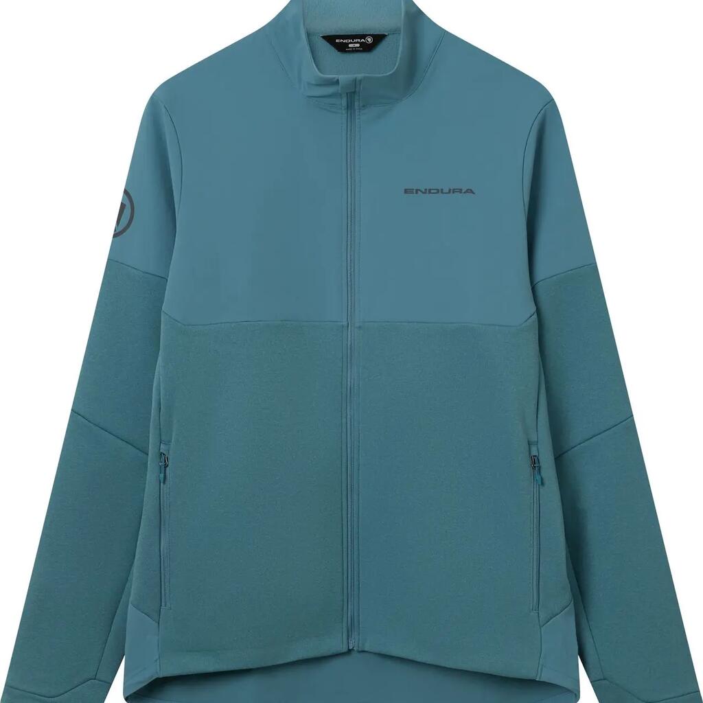 Endura SingleTrack Thermal Long-Sleeve Jacket for Men, Blue
