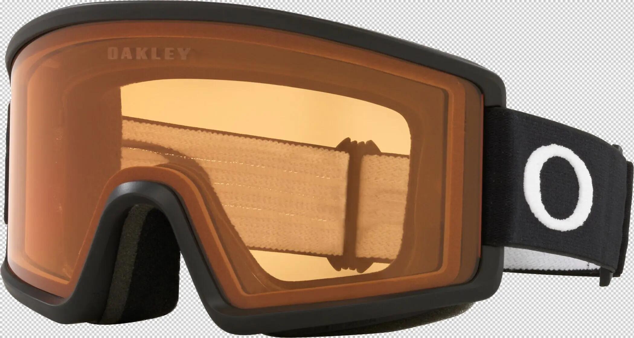 Unisex - Ski - Skibrille - Target Line M - Matte Black/Persimmon 1/1