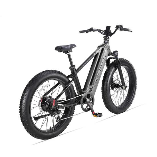 Vélo électrique Cyrusher Zenith à gros pneus – 52 V 15 Ah, capteur commutable