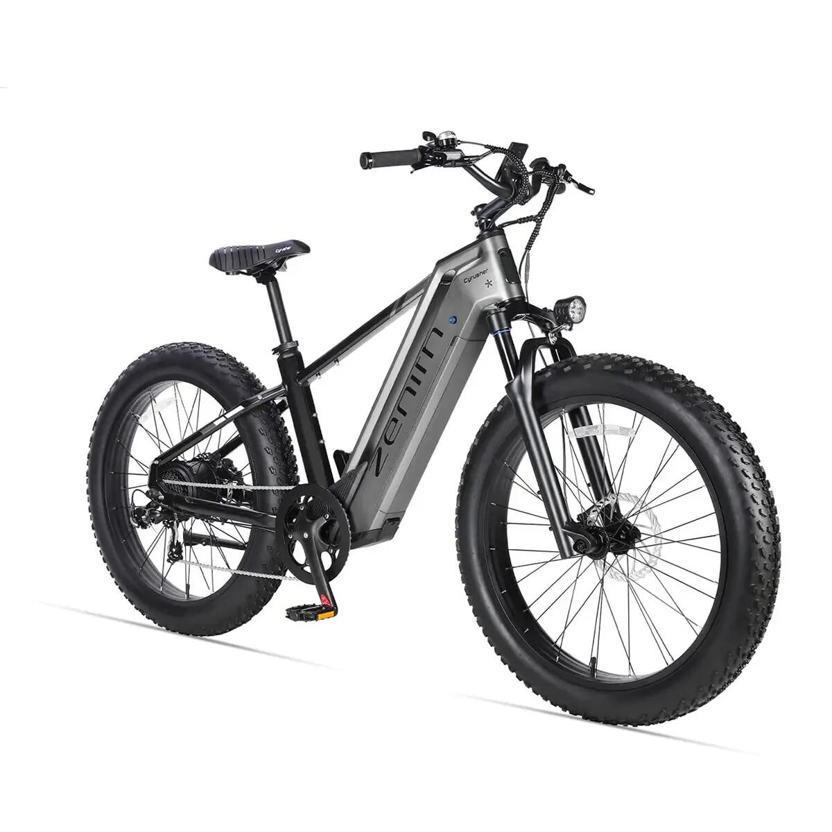 Bicicleta eléctrica Cyrusher Zenith Fat Tire – 52V 15AH, sensor conmutable 3/3