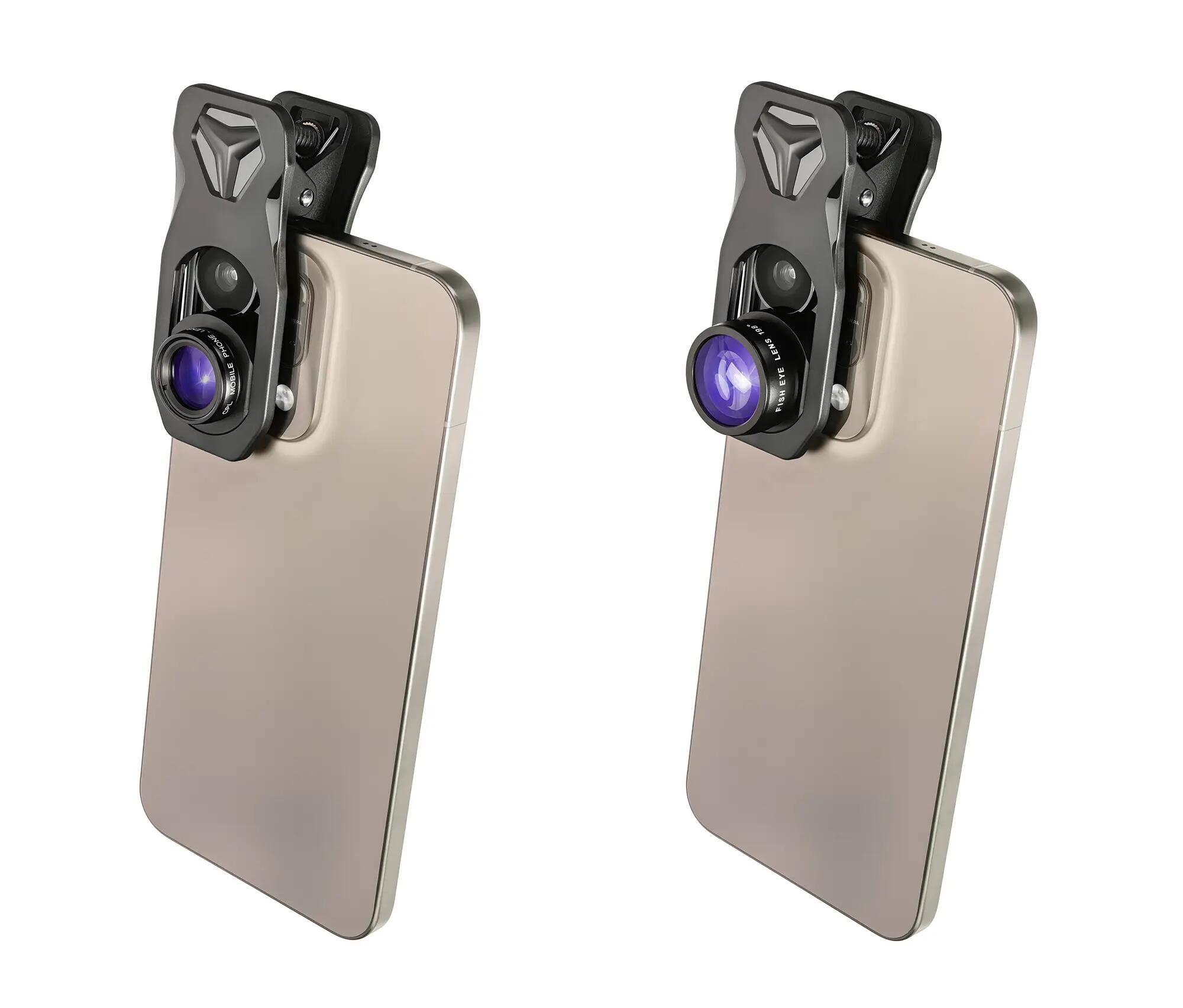 Levenhuk Kelvin SLS10 Objektiv-Set für Smartphone 7/15