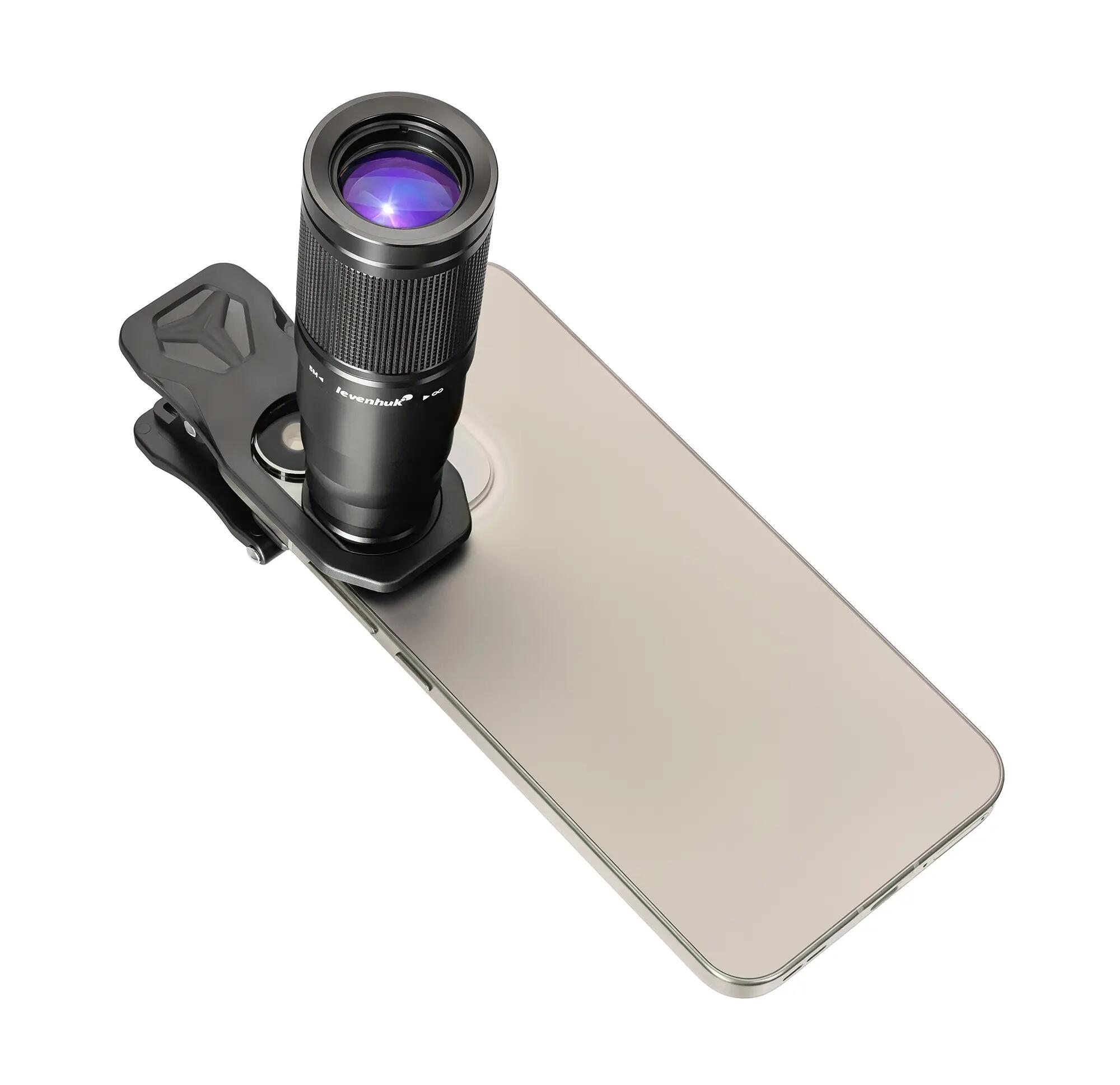 Levenhuk Kelvin SLS10 Objektiv-Set für Smartphone 6/15