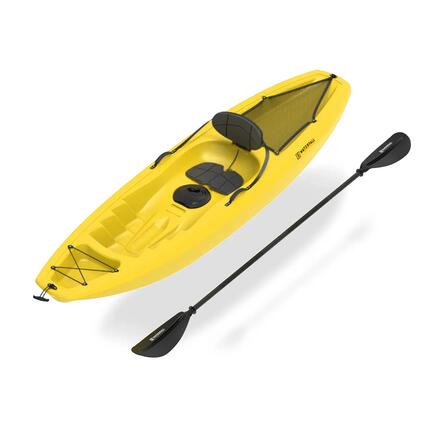Kayak sit-on-top 1 place Waterfall Jaune