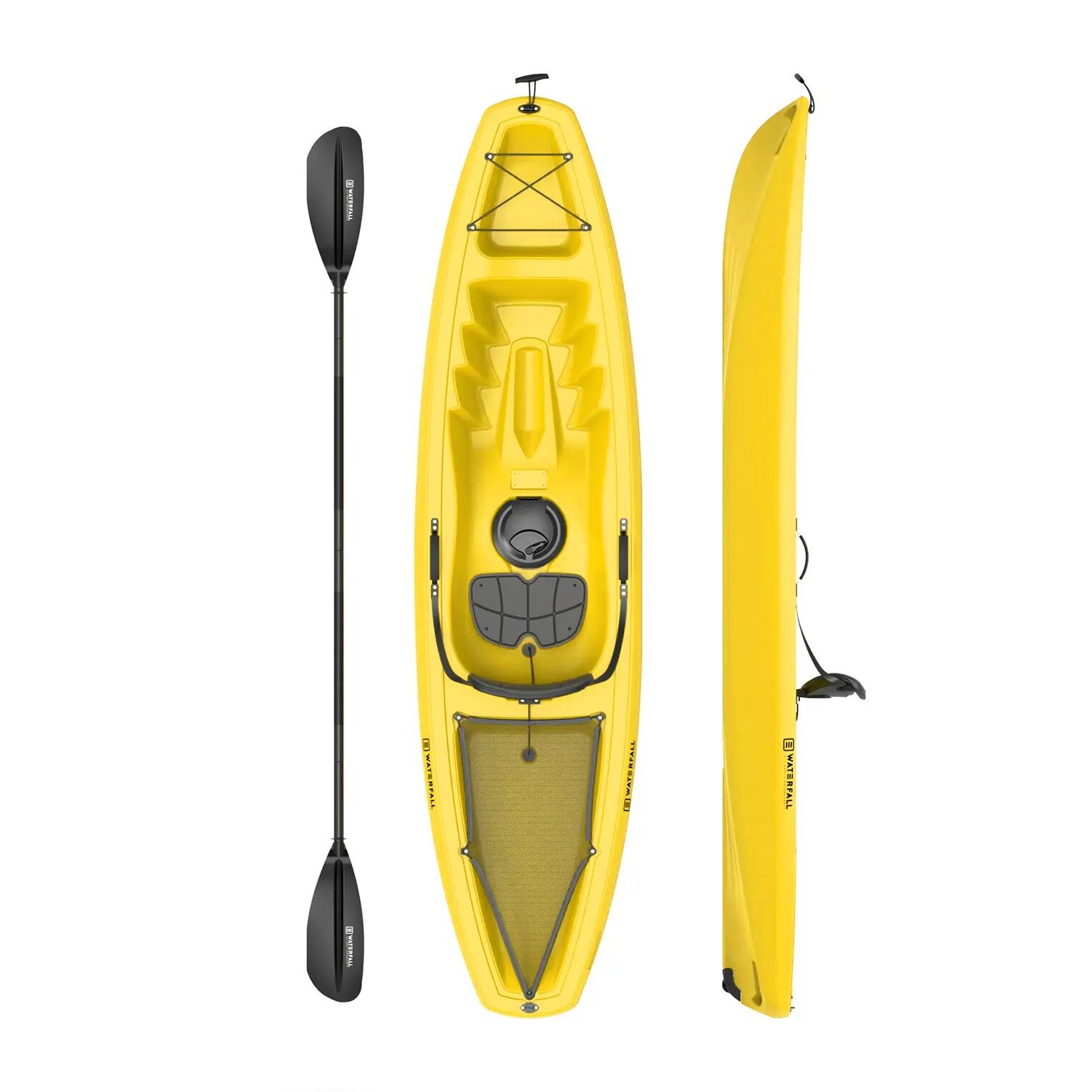 Kayak sit-on-top 1 place Waterfall Jaune 2/3