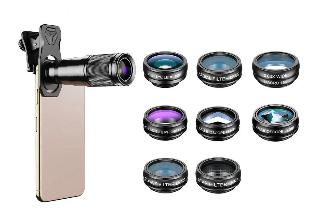 Levenhuk Kelvin SLS10 Objektiv-Set für Smartphone 2/15