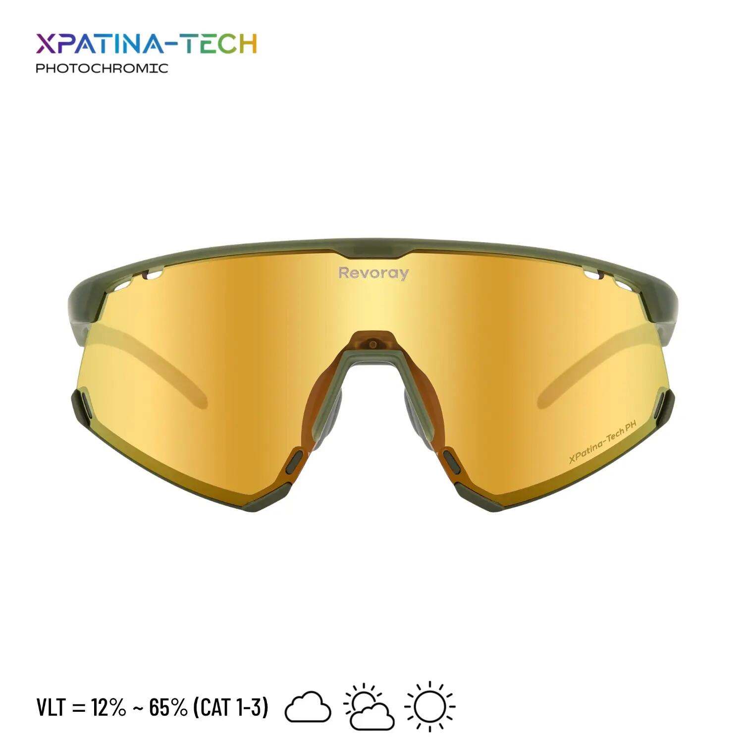 Gafas de Sol de Ciclismo Fotocromáticas Premium Eos 3/8