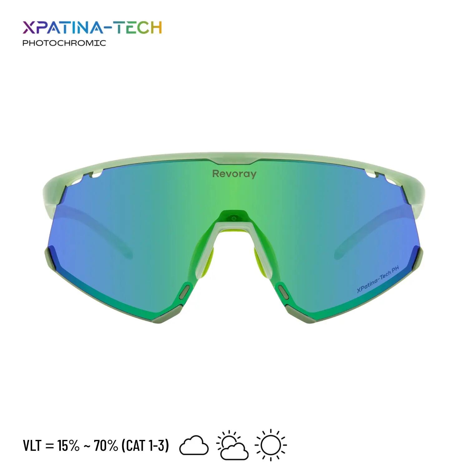 Gafas de Sol de Ciclismo Fotocromáticas Premium Eos 3/8