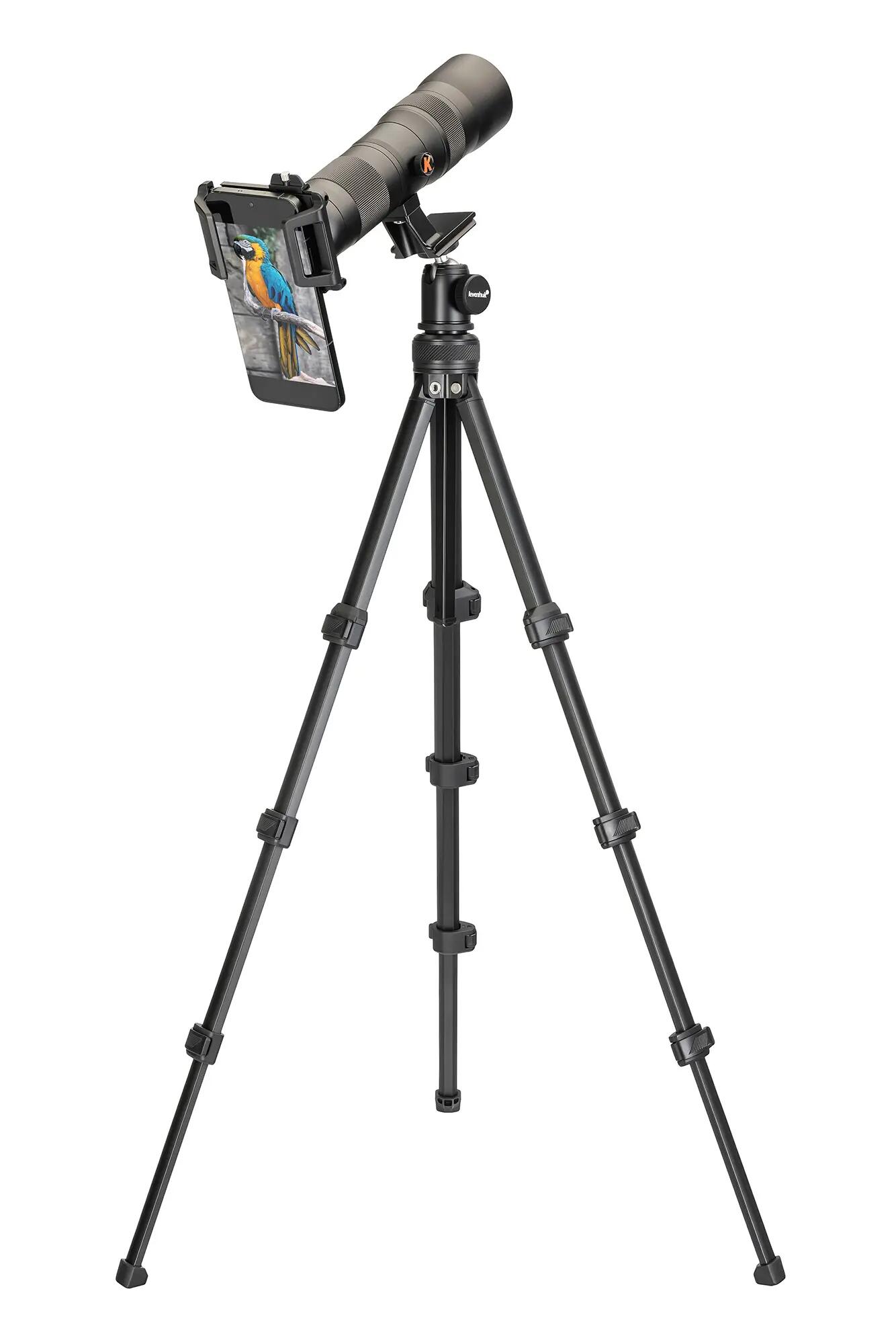 Kit teleculare per smartphone Levenhuk Kelvin TLC50 8/15