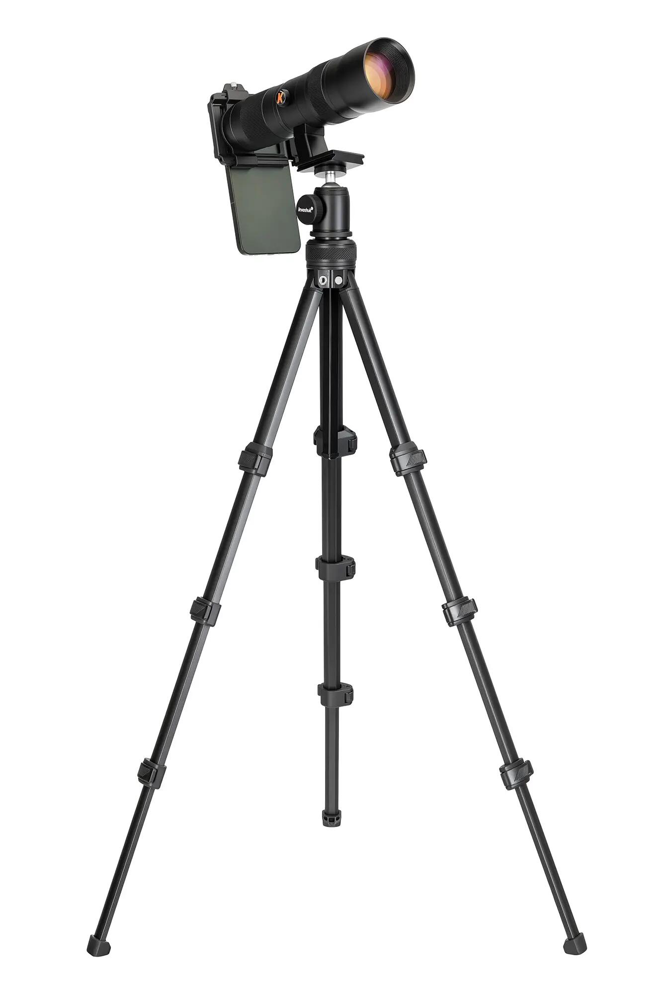 Kit teleculare per smartphone Levenhuk Kelvin TLC50 7/15