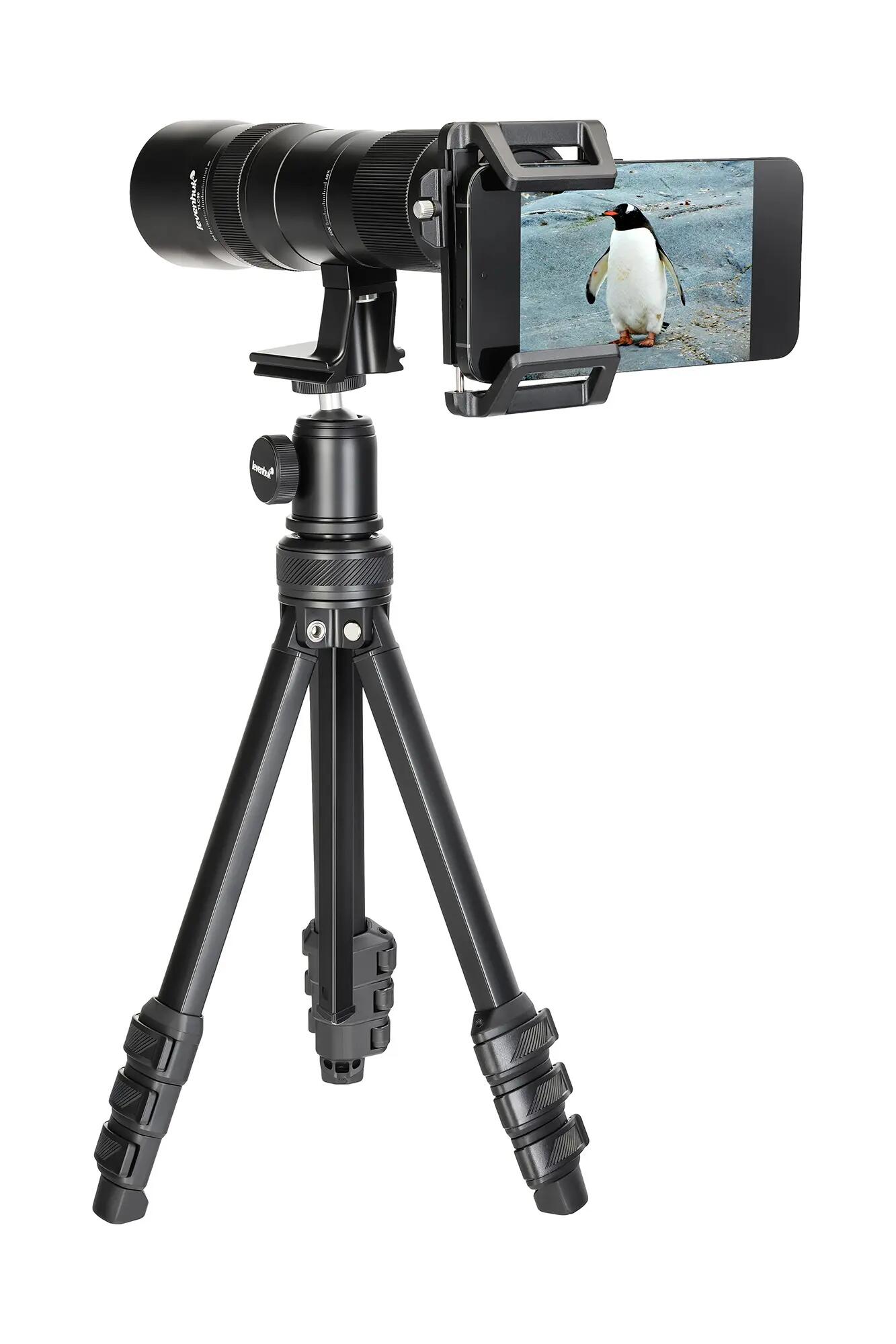 Kit teleculare per smartphone Levenhuk Kelvin TLC50 4/15