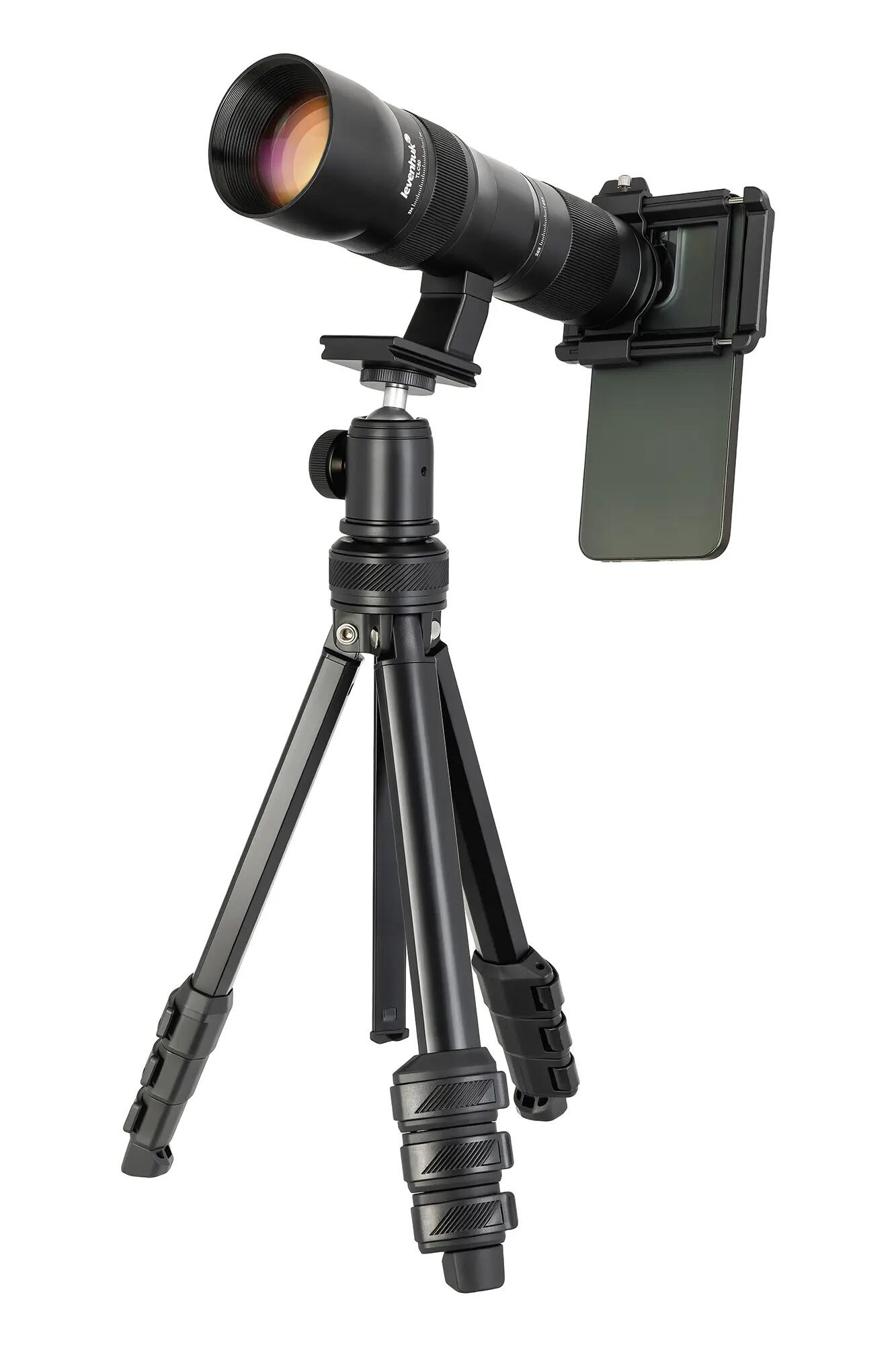 Kit teleculare per smartphone Levenhuk Kelvin TLC50 2/15