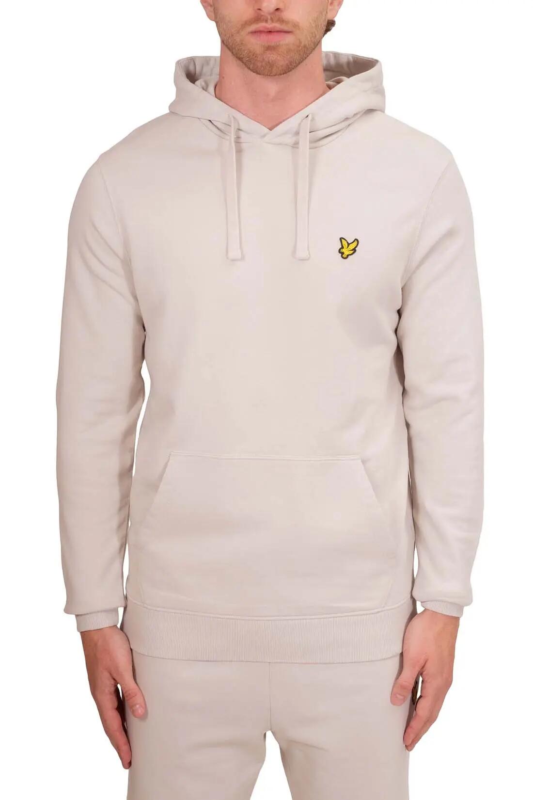 Felpa uomo con cappuccio e logo 2/5