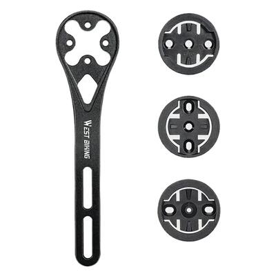 Houder verlenging voor fietscomputer aluminiumlegering
