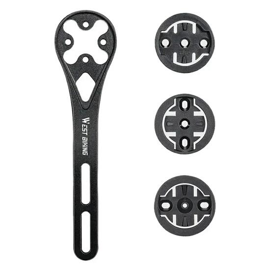 Support d'extension pour compteur de vélo en alliage d'aluminium