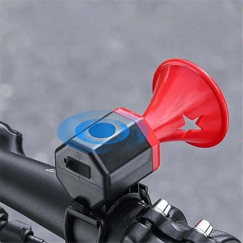 Zvonek na kolo s výstražným zvukem dobíjecí USB 5/7