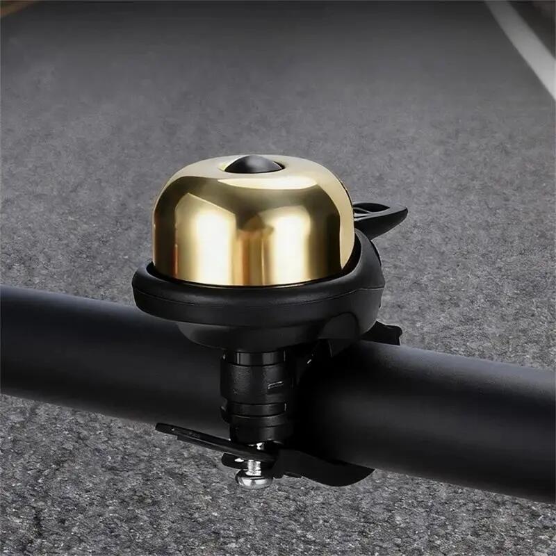 Campanella bici in ottone supporto regolabile 3/6