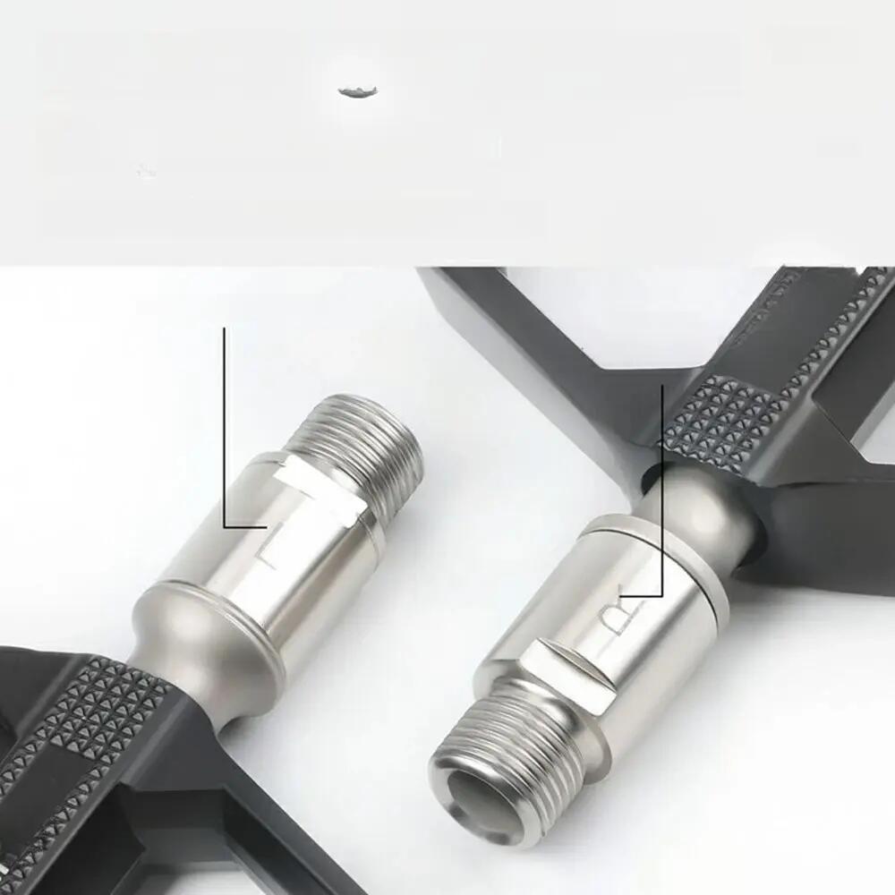Pair of pedal extensions bike threaded extended for MTB road 6/7