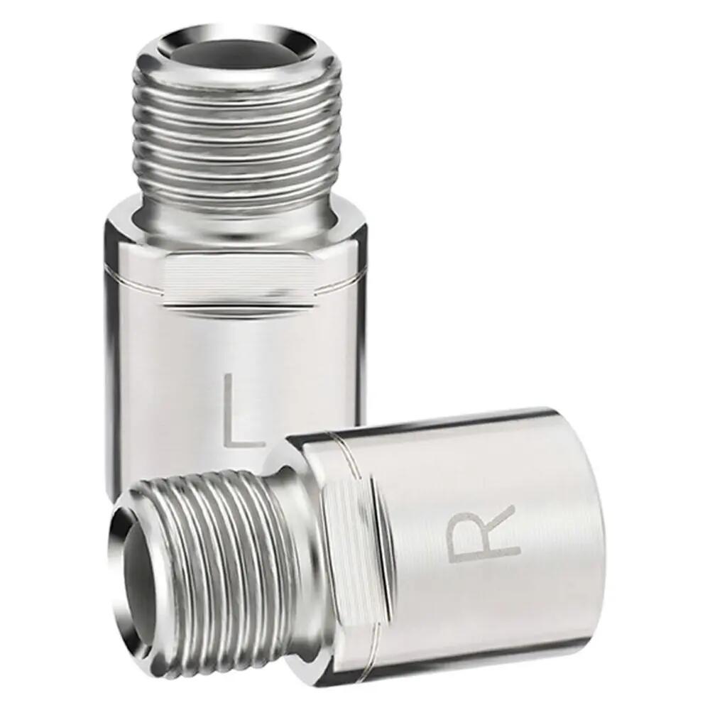 Pair of pedal extensions bike threaded extended for MTB road