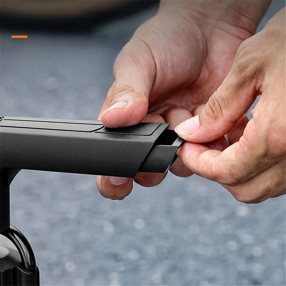 Pompe vélo haute pression en métal avec manomètre 5/7