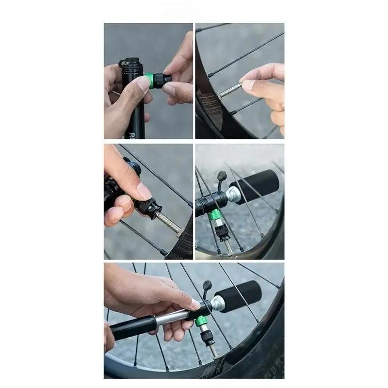 Pompe à vélo portable haute pression ROCKBROS 7/7
