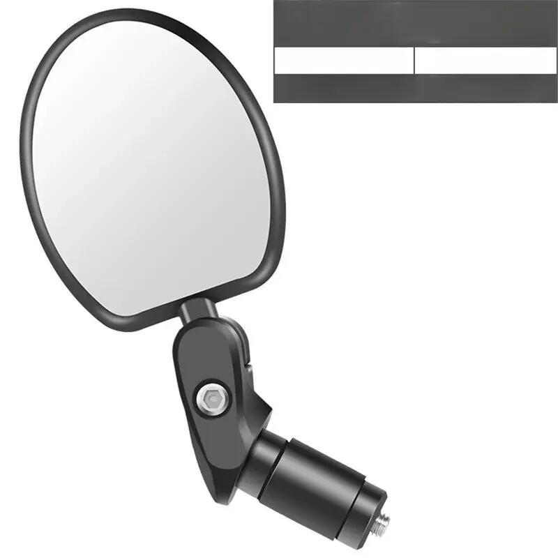 Retrovisor bicicleta ajustable gran angular manillar oval 2/3