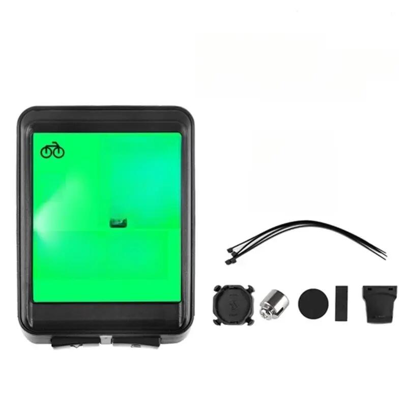 Fahrradcomputer drahtlos für MTB Rennrad beleuchtetes Display wasserdicht 2/7