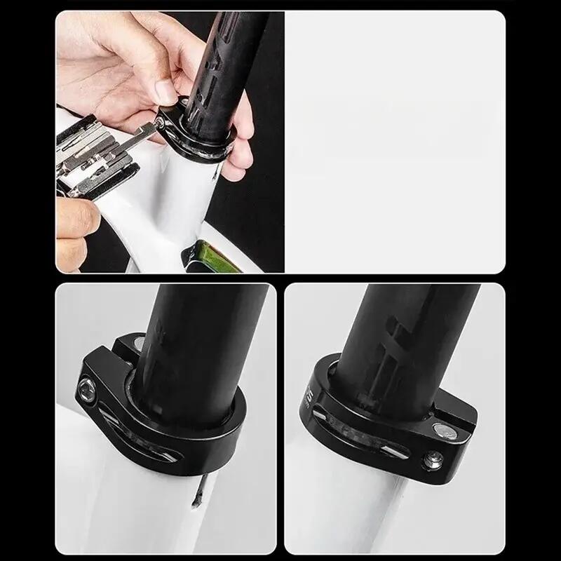 Collier de serrage de tige de selle de vélo pour VTT 4/5