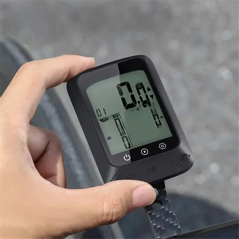 Bezdrátový GPS cyklopočítač pro MTB a silnici s digitální rychlostí 5/7