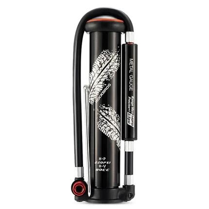 Fahrradpumpe manuell verstecktes Manometer