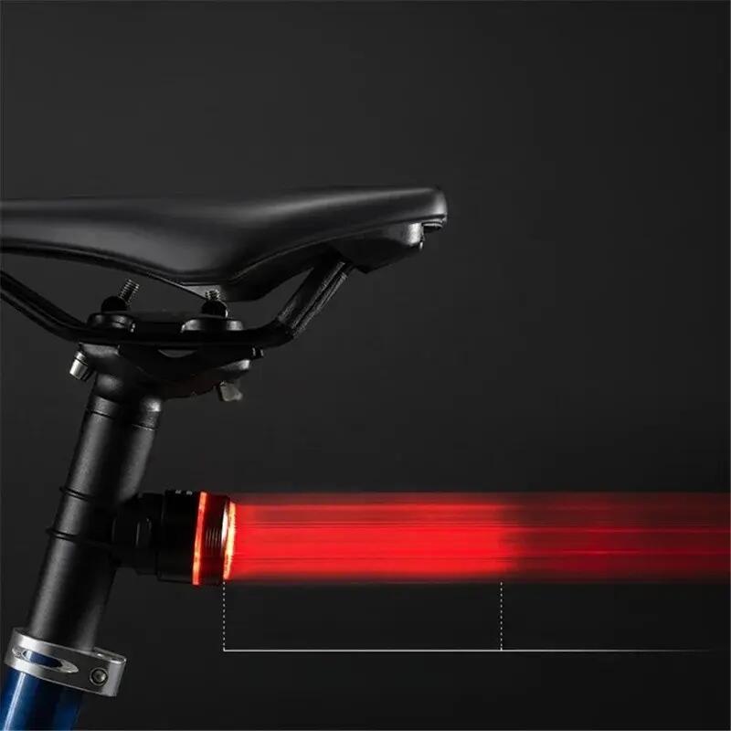 Luce posteriore bici intelligente impermeabile 4/7