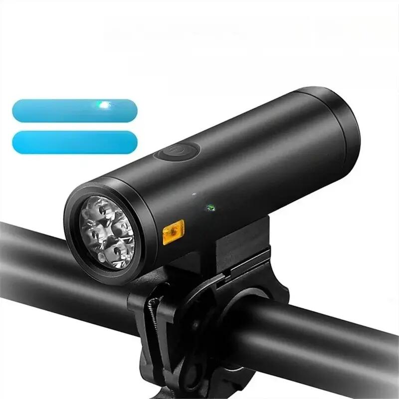 Lampe avant de vélo LED lumineuse rechargeable 4/7