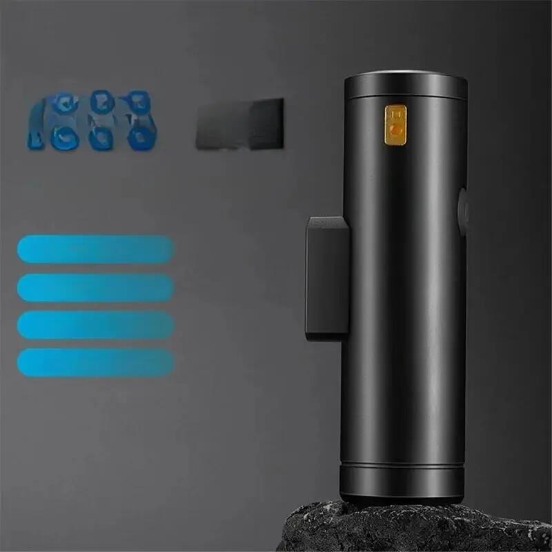 Lampe avant de vélo LED lumineuse rechargeable 3/7