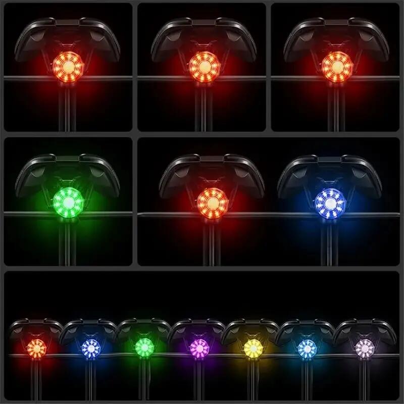 Achterlicht fiets LED kleurrijk fel 4/7