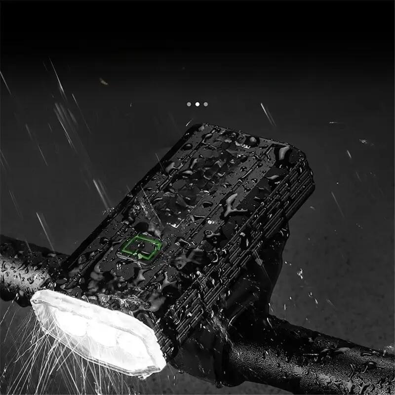 LED-Fahrradlampe Vorderlicht wasserdicht 6/7