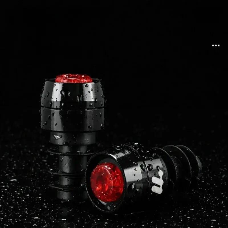 Paire de lumières LED avertissement pour guidon de vélo 5/5