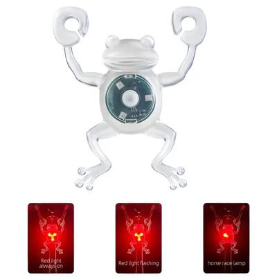 Achterlicht fiets led waterdicht kikkervorm