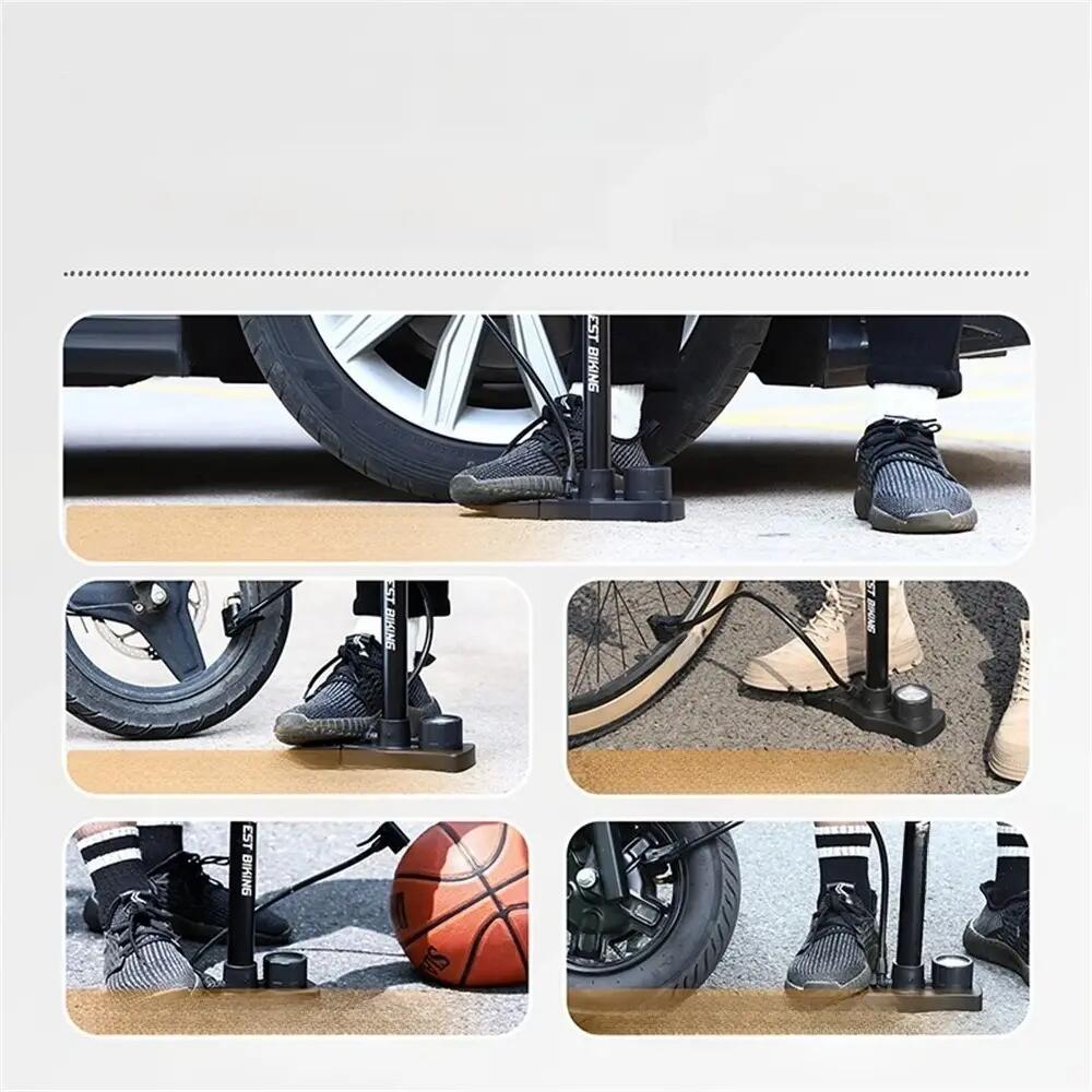 Pomp fiets hoge druk manometer voor fiets 6/7