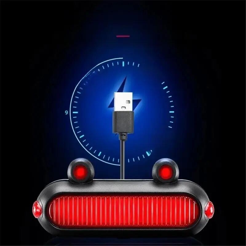 Zadní LED světlo na kolo 6/7