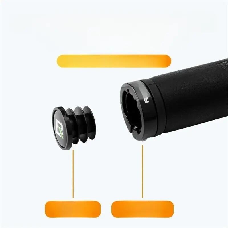 Paar handvatten fiets microvezel leer 6/7