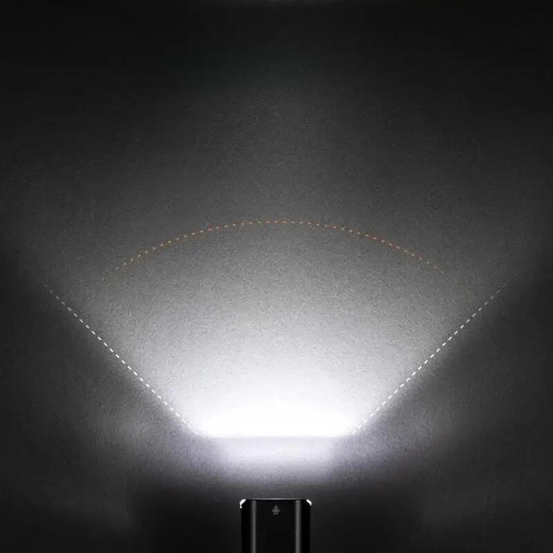 Phare de vélo LED lampe torche rechargeable 6/7
