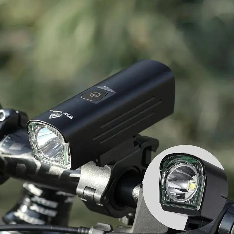 Voorlamp fiets mountain oplaadbaar USB 3/7